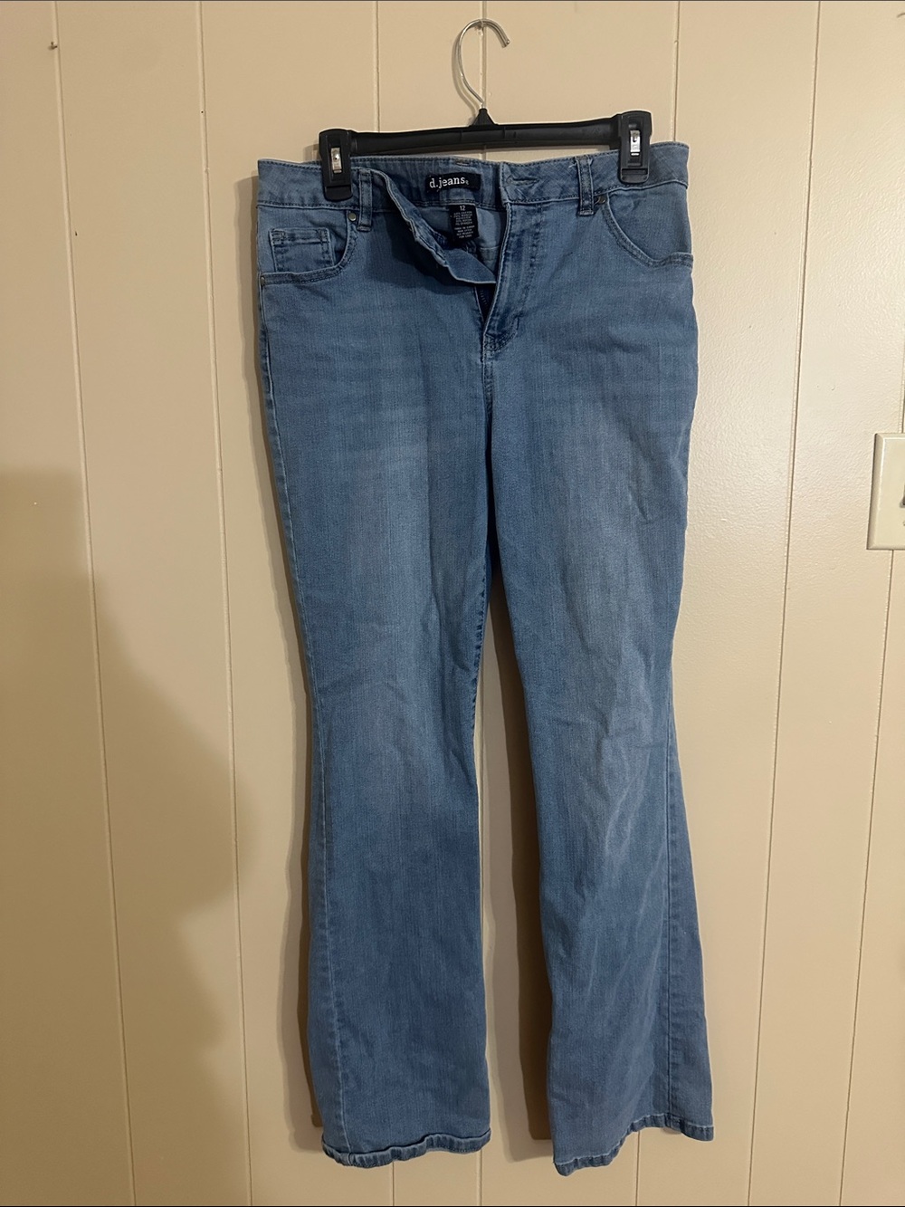 d. jeans Women's Medium Blue Flare Jeans